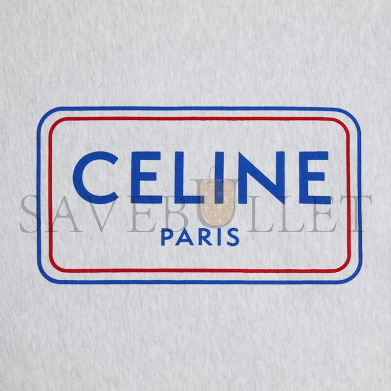CELINE LOOSE SWEATSHIRT IN COTTON FLEECE RY0SE1233.GGY6